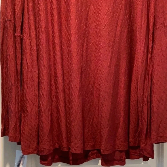 Jessica Simpson Women’s Top Ruby Flare Sleeve Size 2X New - Picture 12 of 13